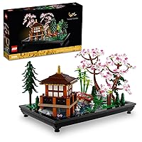 LEGO Icons Tranquil Garden Creative Building Set, A Gift Idea for Adult Fans of Japanese Zen Gardens and Meditation, Build and Display This Home Decor Set for The Home or Office, 10315