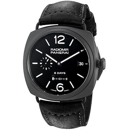 Panerai Men's PAM00384 Radiomir Analog Display Swiss Automatic Black Watch