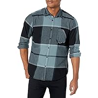 BOSS Men's Soft Flannel Button Down Shirt