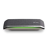 Plantronics Poly - Sync 40 Smart -Speakerphone Flexible Work Spaces - Connect to PC/Mac via Combined USB-A/USB-C -Cable and Smartphones via -Bluetooth - Works with Teams, Zoom & More