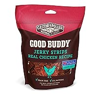 Castor & Pollux Good Buddy Jerky Strips Real Chicken Recipe Grain Free Dog Treats, 4.5-oz bag