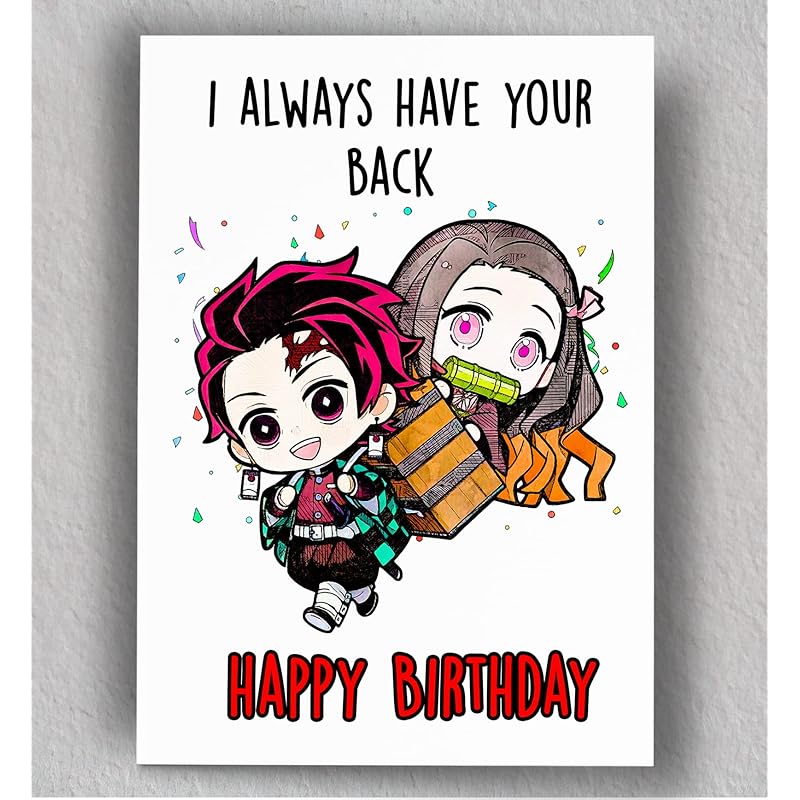 Harry Potter Anime Birthday Card - Wands At The Ready This Birthday! -  Cardology