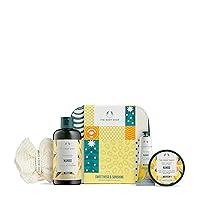 The Body Shop Sweetness & Sunshine Mango Essentials Body Care Holiday Gift Set, Vegan, 4-Piece Set