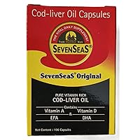 Seven Seas Cod liver fish oil 100 Capsule