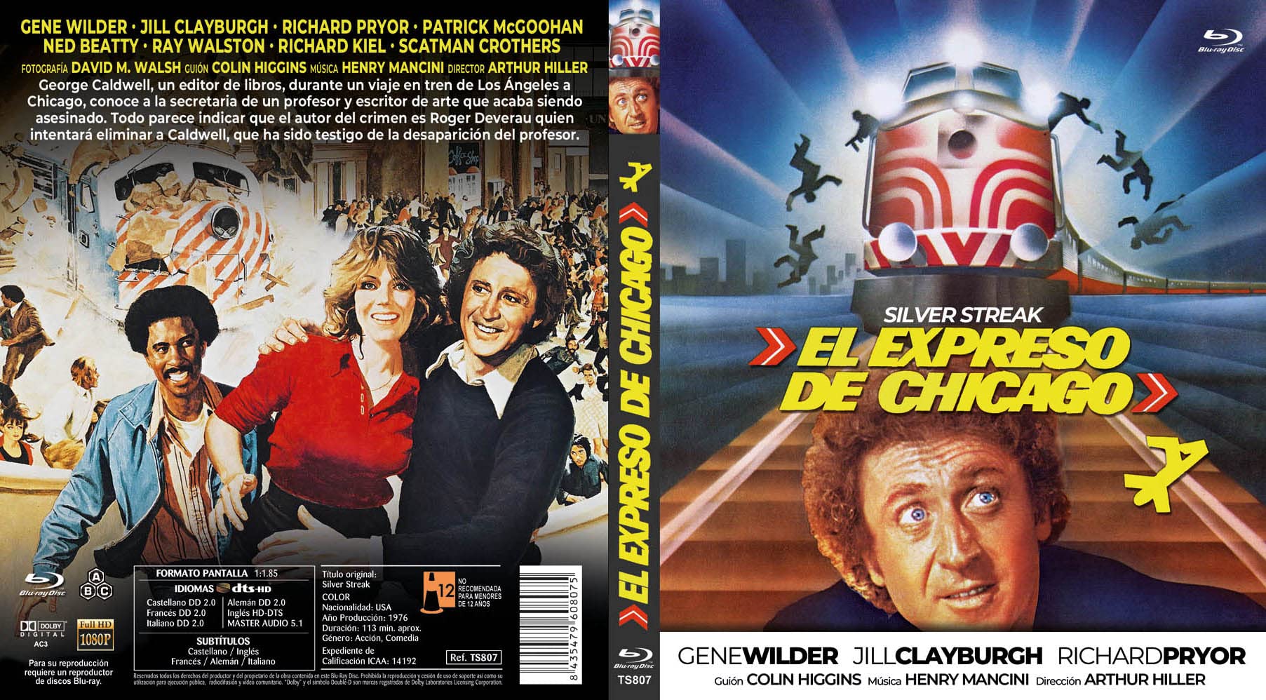 Trans-Amerika-Express/Silver Streak 1976 Blu-Ray EU Import with German Original Sound