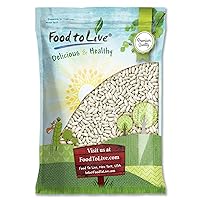Food to Live - Cannellini Beans, 10 Pounds Dried White Kidney Beans, Sproutable, Vegan, Kosher, Sirtfood, Bulk. Rich in Fiber, Protein. Great for Minestrone Soup, Bean Salad, Stews, White Chili.