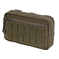 Mini Modular Admin Pouch Tactical MOLLE Utility Gear Tool Pouch for Chest Rig Duty Vest Battle Belt Accessory Bag Addition for Pack