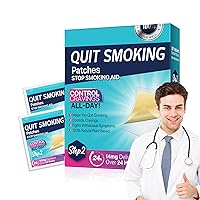 Stop Smoking Patches - 30 Patches, Quit Smoking Patches 14mg Delivered Over 24 Hours, Easy to Use (Step 2)