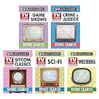 Brain Games 5 Booklet Set - TV Guide Magazine Word Search