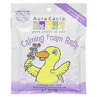 Aura Cacia Calming Foam Bath Lavender Essential Oil - 2.5 Oz, 2.5 Ounce