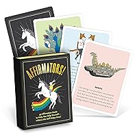 Affirmators! 50 Affirmation Cards Deck to Help You Help Yourself - Without the Self-Helpy-Ness! Affirmators! 50 Affirmation Cards Deck to Help You Help Yourself - Without the Self-Helpy-Ness! Cards