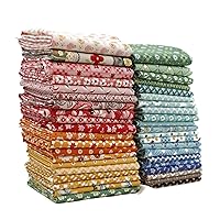 Flea Market Half Yard Bundle (39 Pieces) by Lori Holt for Riley Blake 18 x 44 inches (45.72 cm x 111.76 cm) Fabric cuts DIY Quilt Fabric