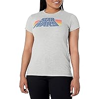 Star Wars Juniors Slant Logo Stripe Graphic T-Shirt