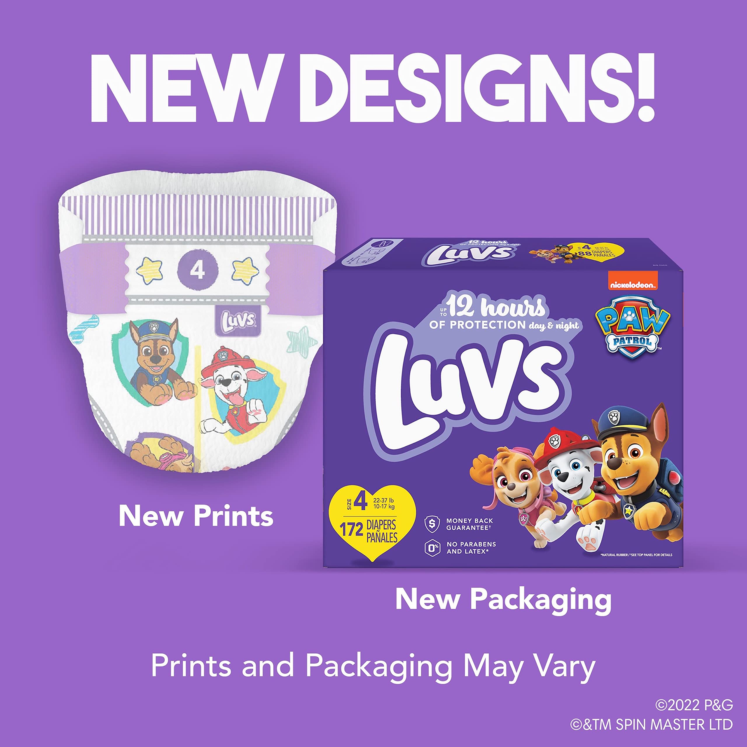 Luvs Pro Level Leak Protection Diapers Size 3 234 Count Economy Pack, Packaging May Vary