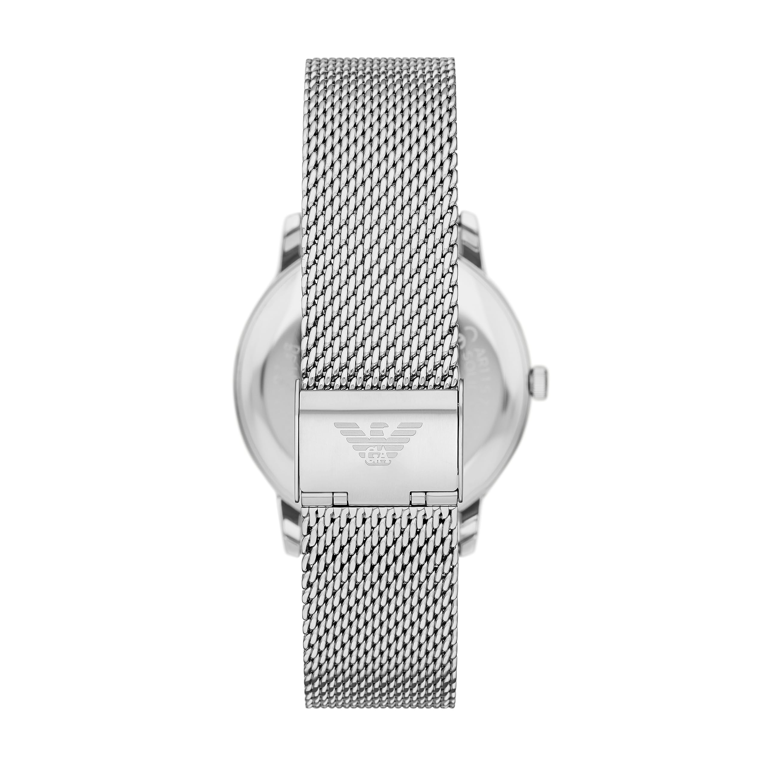 Emporio Armani Men's Stainless Steel Dress Watch with Quartz Movement