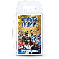 Top Trumps Card Game Women Athletes - Family Games For Kids and Adults - Learning Games - Kids Card Games for 2 Players and more - Kid War Games - Card Wars - For 6 plus kids