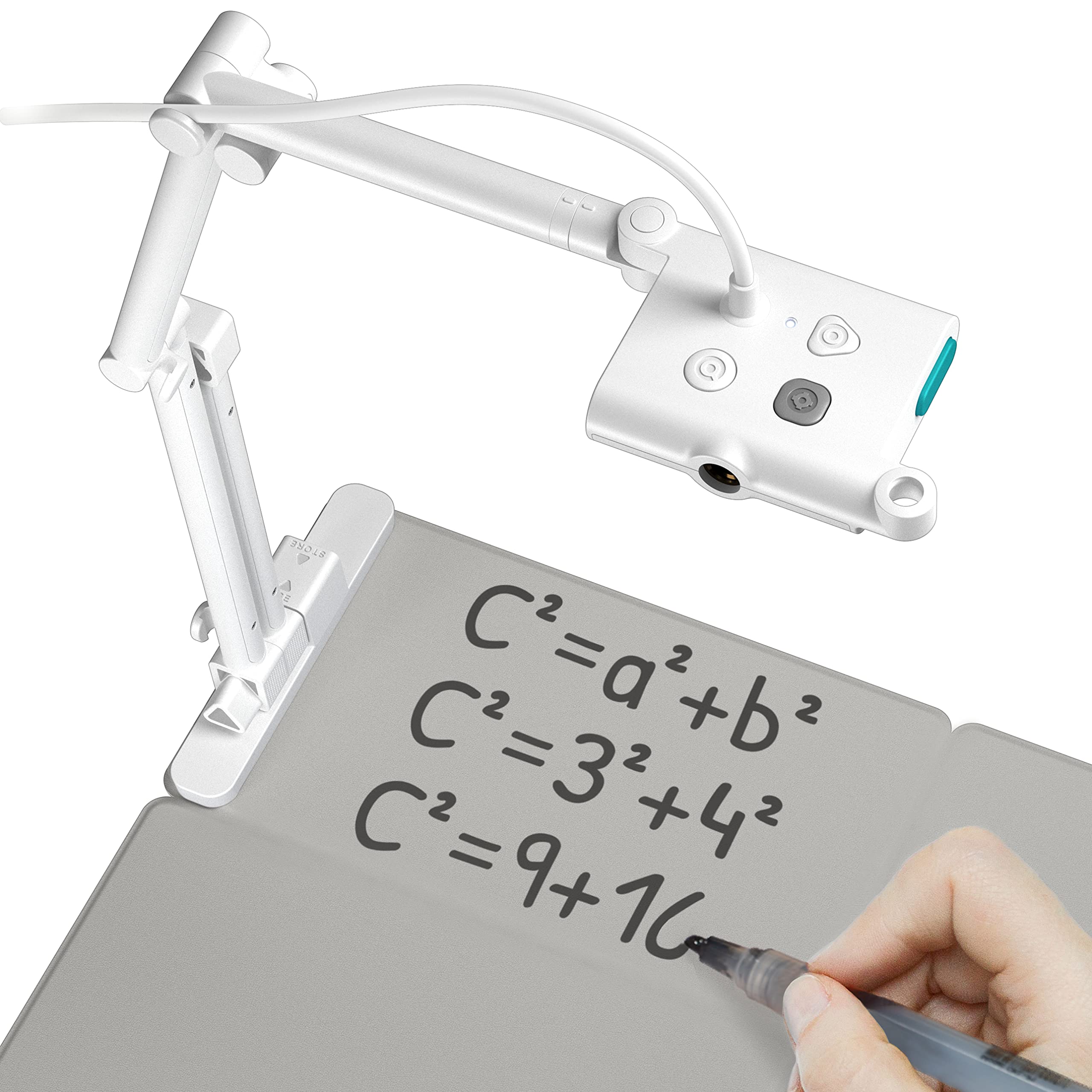 OKIOLABS OKIOCAM T Plus USB Camera for 11x17 Documents with Writing Board & Marker, Set for Teachers, Remote Learning, Classroom Presentations, Onl...