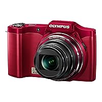 Olympus SZ-14 Red Digital Camera - International Version (No Warranty)
