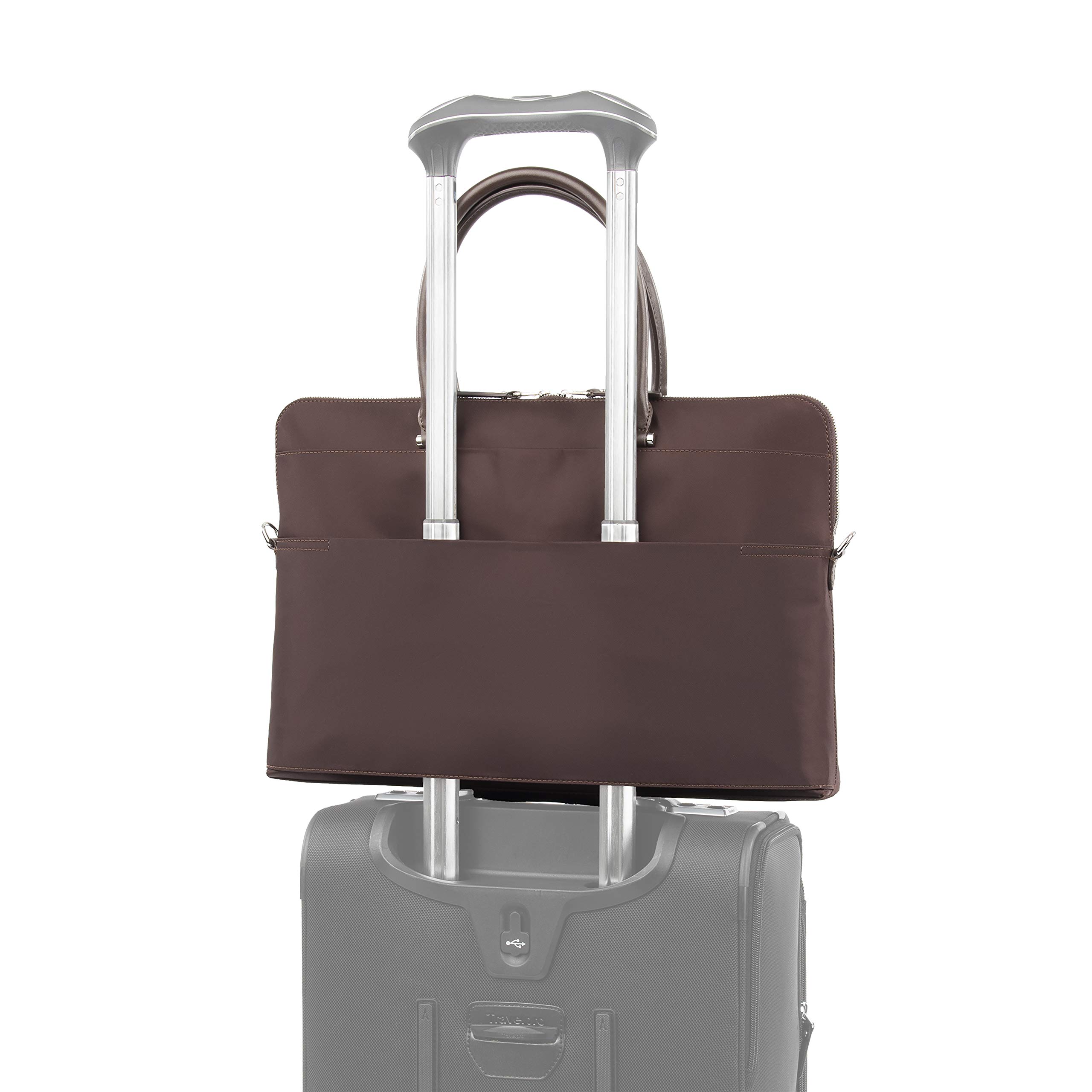 Travelpro Platinum Elite Women's Travel Briefcase, Fits up to 14 Inch Laptop, Work School Travel