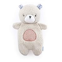 Ingenuity Premium Soft Mini Bean Bag Plush, Nate The Teddy Bear, Ages Newborn and up.