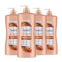Suave Silk Protein Infusion Conditioner, Sleek and Smooth, for Soft Hair and Frizz Control, 28 oz Pack of 4