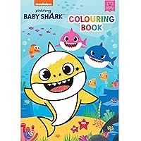 ALLIGATOR 3512/BSCB Baby Shark Colouring Book, Multicolour