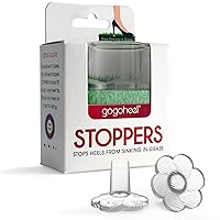 GoGoHeel STOPPERS Heel Protectors - Stops Sinking into Grass (Small)