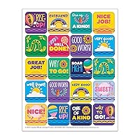 Eureka Crayola Colors of Kindness Stickers for Kids and Teachers, Multicolor, 120 Pieces