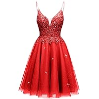 Sparkly Tulle Homecoming Dresses Short Lace Applique Prom Dress 2024 Corset HOCO Sweet 16 Formal Gowns