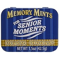 Memory Mints for Senior Moments Fun Gag Tin