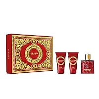 Versace Men's Eros Flame Gift Set Fragrances 8011003859962