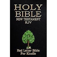 Bible: Holy Bible King James Version New Testament Red Letter Edition KJV: JumpToVerse Bible: Holy Bible King James Version New Testament Red Letter Edition KJV: JumpToVerse Kindle Hardcover Paperback