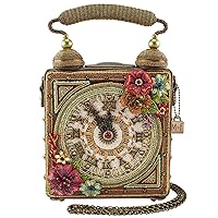 Mary Frances Time of Your Life Top Handle Clock Handbag, Multi