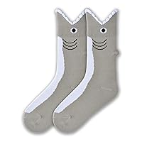 K. Bell Kids' Fun Conversation Starter Crew Socks-1 Pairs-Cool Casual Novelty Gifts