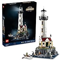 Lego® Ideas Motorised Lighthouse 21335 Building Kit; Buildable Display Model for Adults