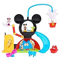 Disney Junior Mickey Mouse Around the Town Playmat, 9-piece Figures and  Vehicle Playset, Officially Licensed Kids Toys for Ages 3 Up,   Exclusive
