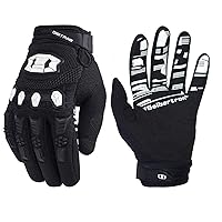 Seibertron Dirtpaw Unisex BMX MX ATV MTB Racing Mountain Bike Bicycle Cycling Off-Road/Dirt Bike Gloves Road Racing Motorcycle Motocross Sports Gloves Touch Recognition Full Finger Glove