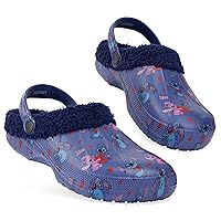Disney Stitch Clogs for Women Teenagers, Fleece Lined - Stitch Gifts