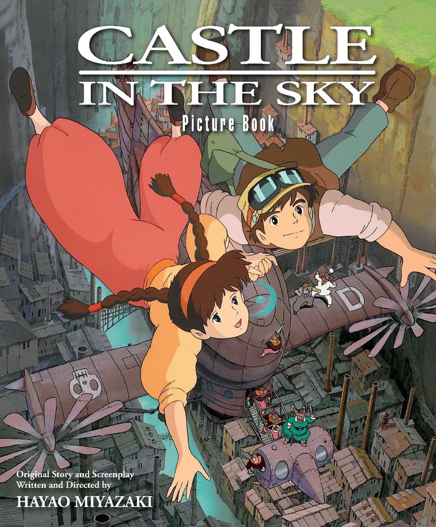 JAPAN Laputa Castle in the Sky Animation Picture Book 