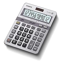 Casio DS-20DB-N 12-Digit Professional Calculator, Day & Time Calculator, Green Purchasing Law, Desk Type