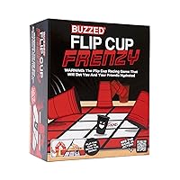 Buzzed Flip Cup Frenzy - The Best Flippin' Drinking Game Ever - Drinking Games & Back to College Adult Party Games by Buzzed