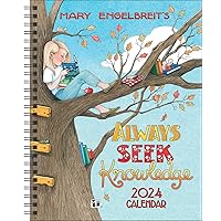 Mary Engelbreit's 12-Month 2024 Monthly/Weekly Planner Calendar: Always Seek Knowledge Mary Engelbreit's 12-Month 2024 Monthly/Weekly Planner Calendar: Always Seek Knowledge Calendar