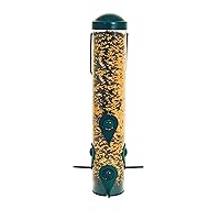 Perky-Pet 3261 Sierra Wild Bird and Finch Feeder, green, 1.8 lb