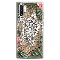 Case Compatible for Samsung A91 A54 A52 A51 A50 A20 A11 A12 A13 A14 A03s A02s Flexible Silicone Print Girls Green Women White Paint Clear Leaves Art Slim fit Turtle Soft Design Cute Wooden
