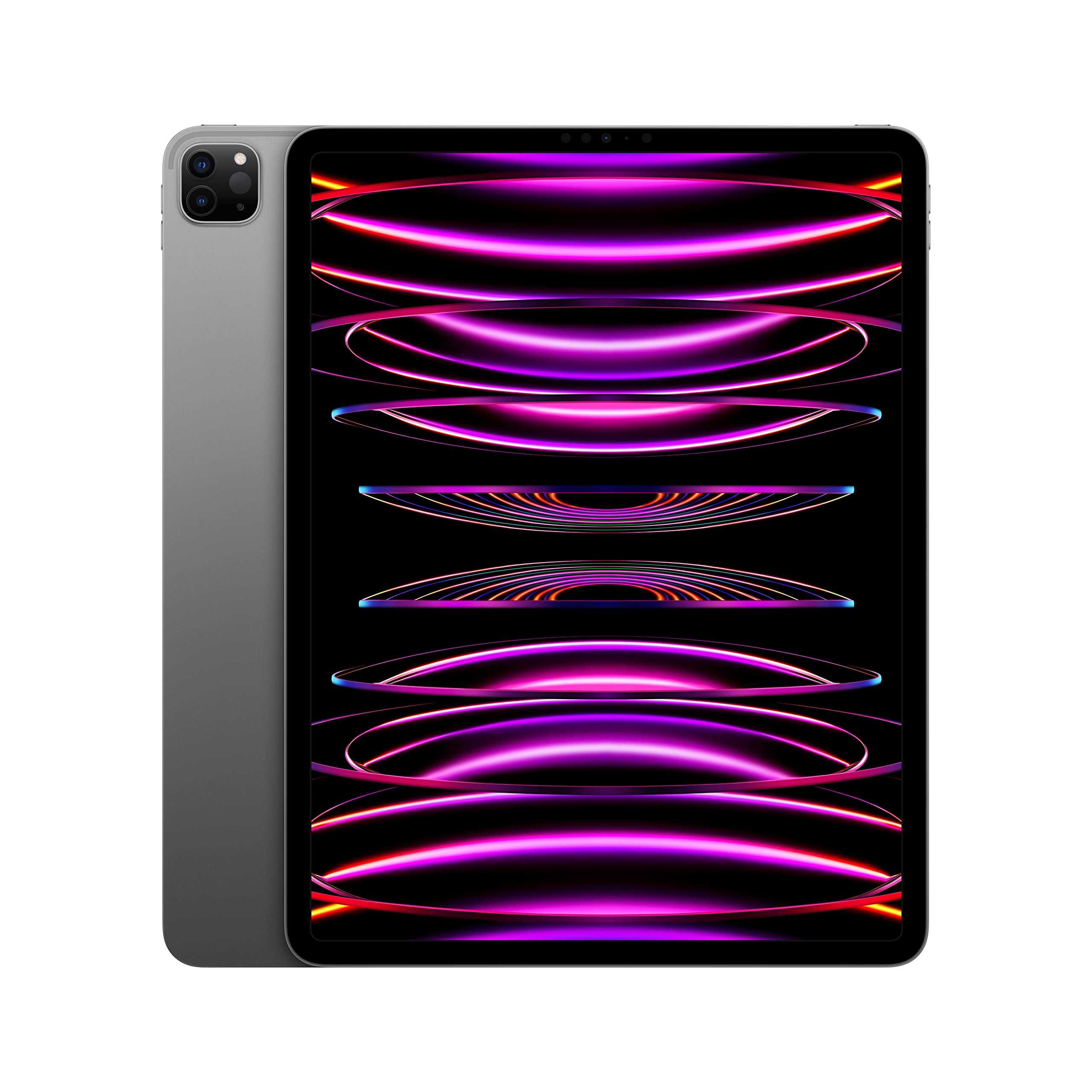 Apple iPad Pro 12.9-inch (6th Generation): with M2 chip, Liquid Retina XDR Display, 2TB, Wi-Fi 6E, 12MP front/12MP and 10MP Back Cameras, Face ID, All-Day Battery Life – Space Gray