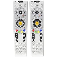 2 Pack Buck AT&T DirecTV RC66RX Programmable Universal Remote Control Replacement Compatible with R16, R22, H21, H22, H23, H24, HR21, HR22, HR23, HR24, HR34, and C31 Receiver
