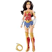 Mattel Wonder Woman 1984 Wonder Woman Doll (~12-in) Wearing Superhero Fashion and Accessories, with Lasso, for 6 Year Olds and Up