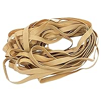 Large Rubber Moving Bands - 25 Inch Unstretched - 50 Inch Fully Stretched - Yellow Moving Rubber Bands for Moving Supplies - Includes 12 Big Rubber Band Straps