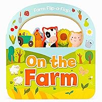 On the Farm Lift a Flap Board Book - Fun with Farm Animals and Lift-the-Flap Surprises for Toddlers (Flip-a-Flap)