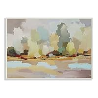 Stupell Home Décor Chatham Salt Marsh Abstract Landscape Wall Plaque Art, 10 x 0.5 x 15, Proudly Made in USA
